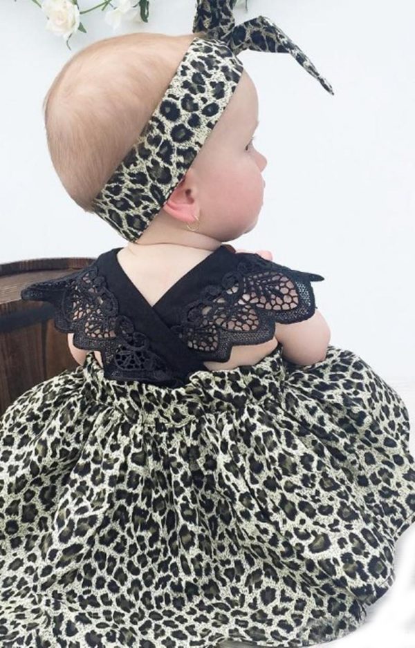 Vestidos de estampado de leopardo